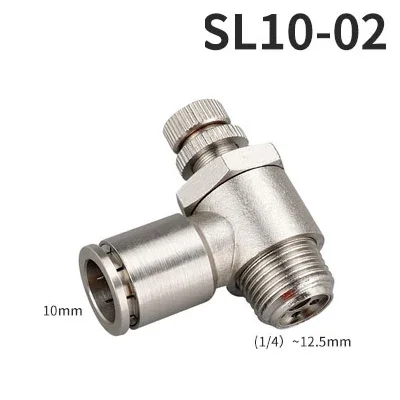 Female Connector Tube OD 1/4 X NPT 1/8 Air Push In Fitting - Wisdom - Foto 3