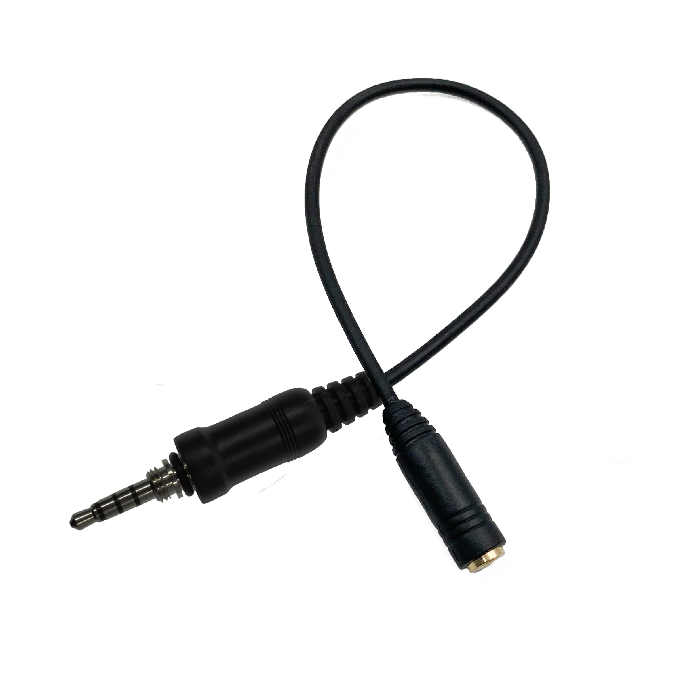 

3.5mm Female Plug Connector Audio Transfer Cable for YAESU Vertex VX-7R VX-6R VX-177 VX-170 Twoo Way Radio Headset Earphone