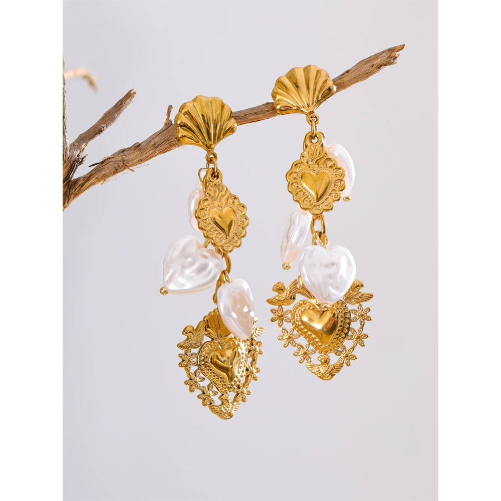 Yhpup Baroque Earrings