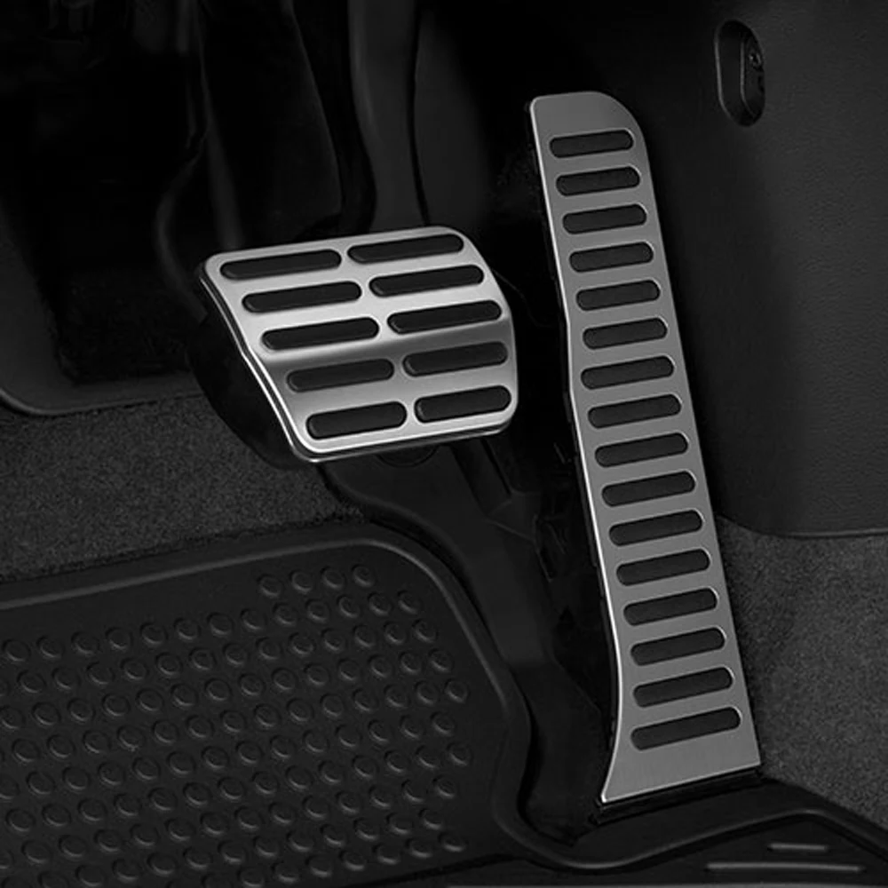 Car Pedals For Volkswagen VW Sharan 7N MK2 2010~ Foot Pedals Accelerator Brake Anti-slip Pad Acessories Car Pedal Acessories