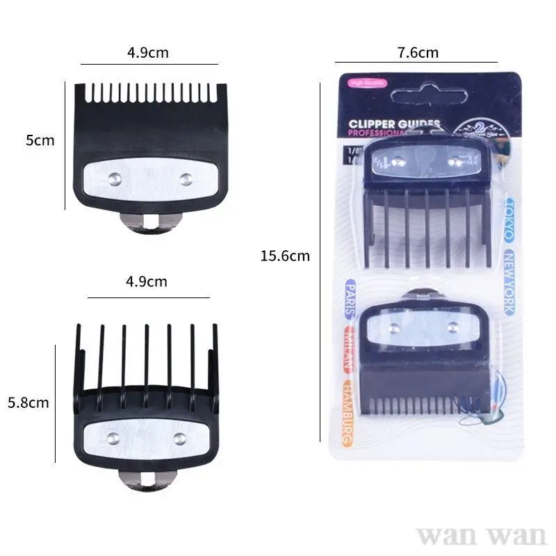 1.5mm 3mm 4.5mm 6mm Limit Comb For Wahl Electric Clipper Hair Clippers Guard Barber Shop Professional Cutting Guide Comb Y0731 3