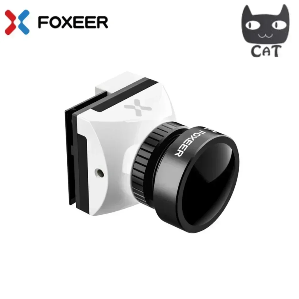 FOXEER Mini/Micro Cat 3 1200TVL Starlight 0,00001Lux FPV камера с низкой задержкой и низким уровнем шума PAL/NTSC для RC FPV гоночного дрона