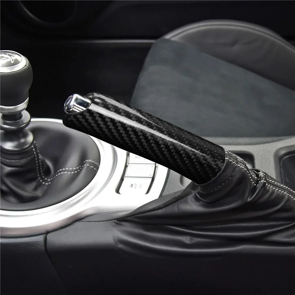 Automotive Interior Carbon fiber Handbrake sticker interior Car accessories For TOYOTA 86 Subaru BRZ 13-20