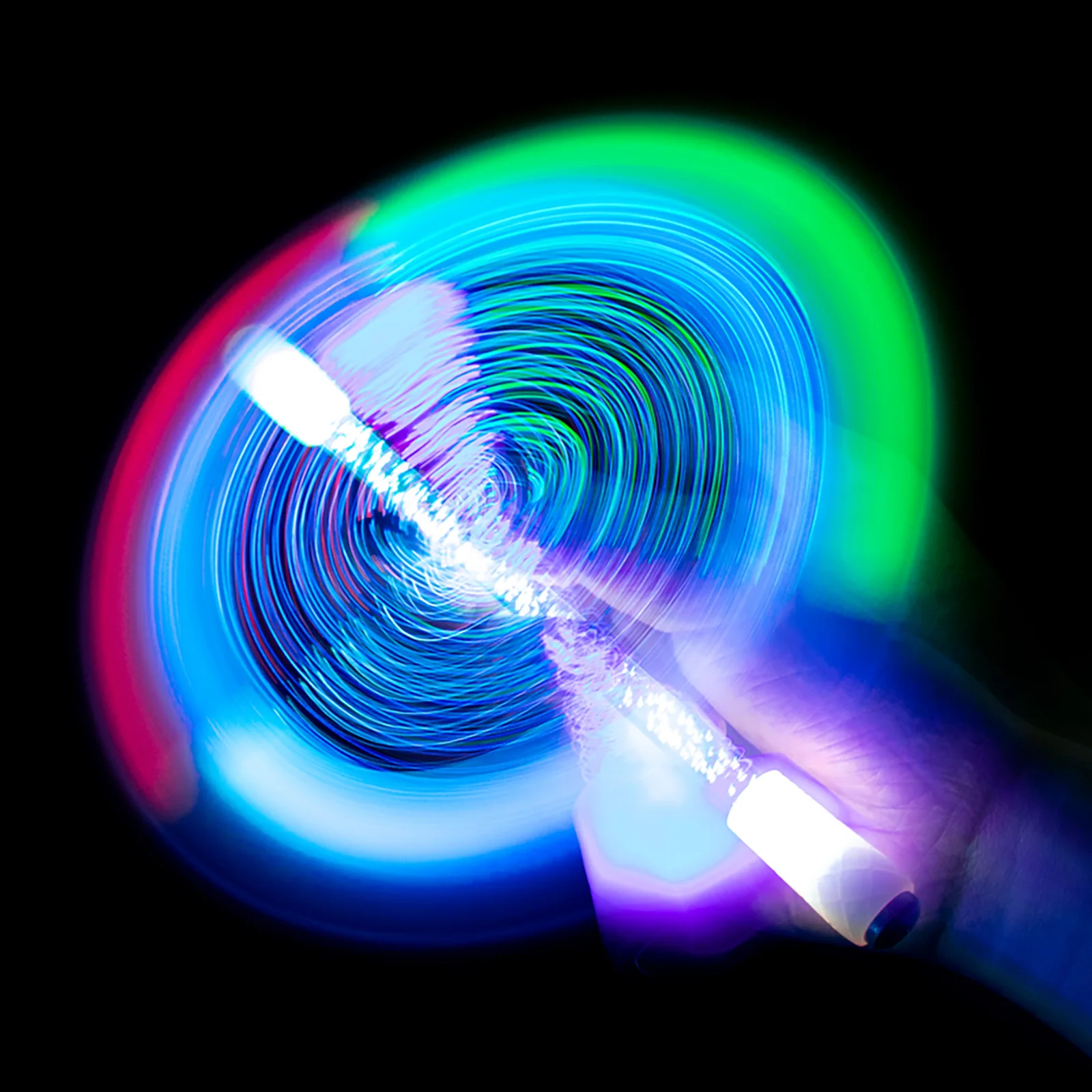 Multifunction Pen Colorful Luminous Rotary For Decompression