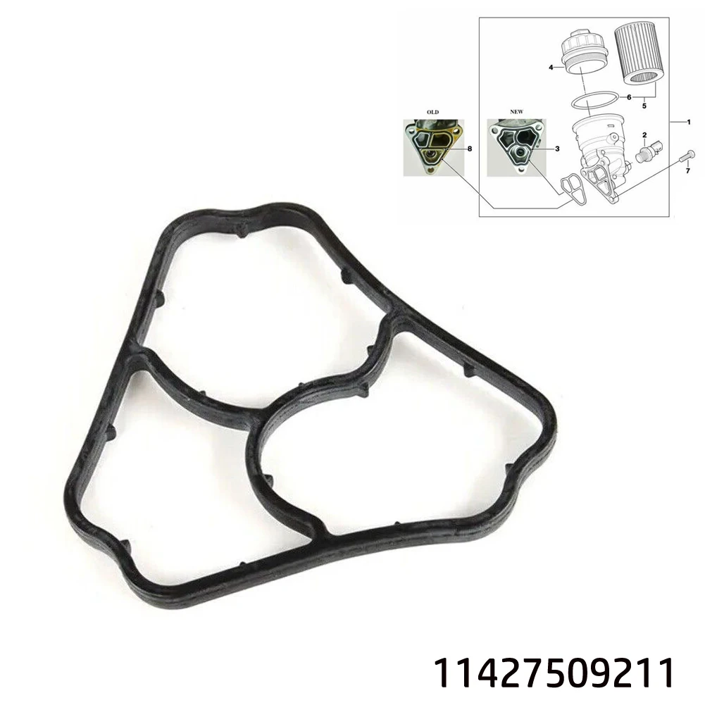 Oil filter housing gasket 11427509211 rubber oil filter housing seal for MINI Cooper R50 R52 R53 auto replacement parts