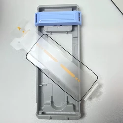 3D Hot - Bending Full Glue Tempered Glass Screen Protector - Dust Free Premium Film with Easy Installation - Honor Magic V6 (1 glass 1 Tool)