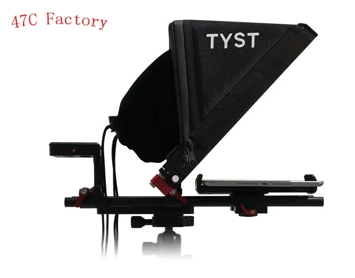 

TYSTVideo TS-310 Protable Teleprompter For 7-14" Smartphone And Tablet Ipad News Live Interview Speech Professional Prompter