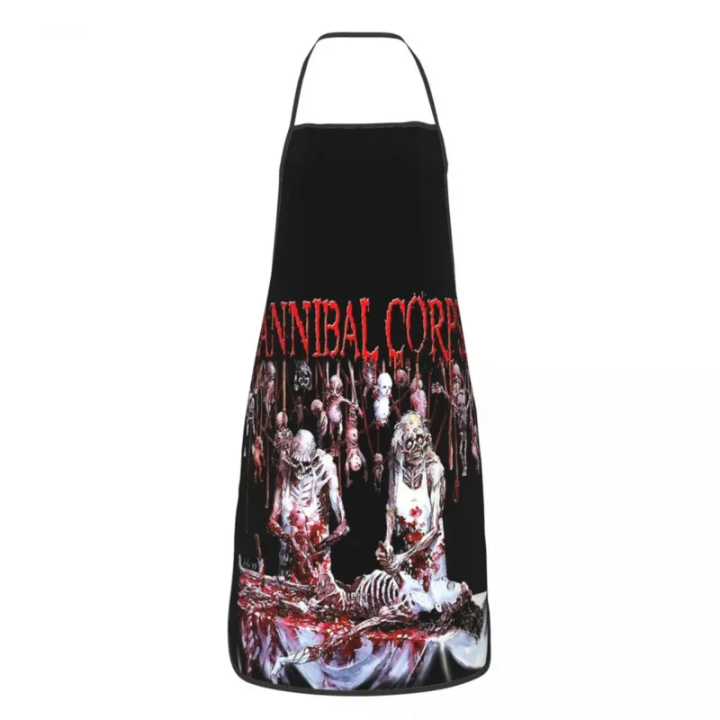 

Cannibal Corpse Aprons for Women Men Kitchen Chef Cooking Tablier Household Bib Baking Cleaning Unisex Adult Pinafore