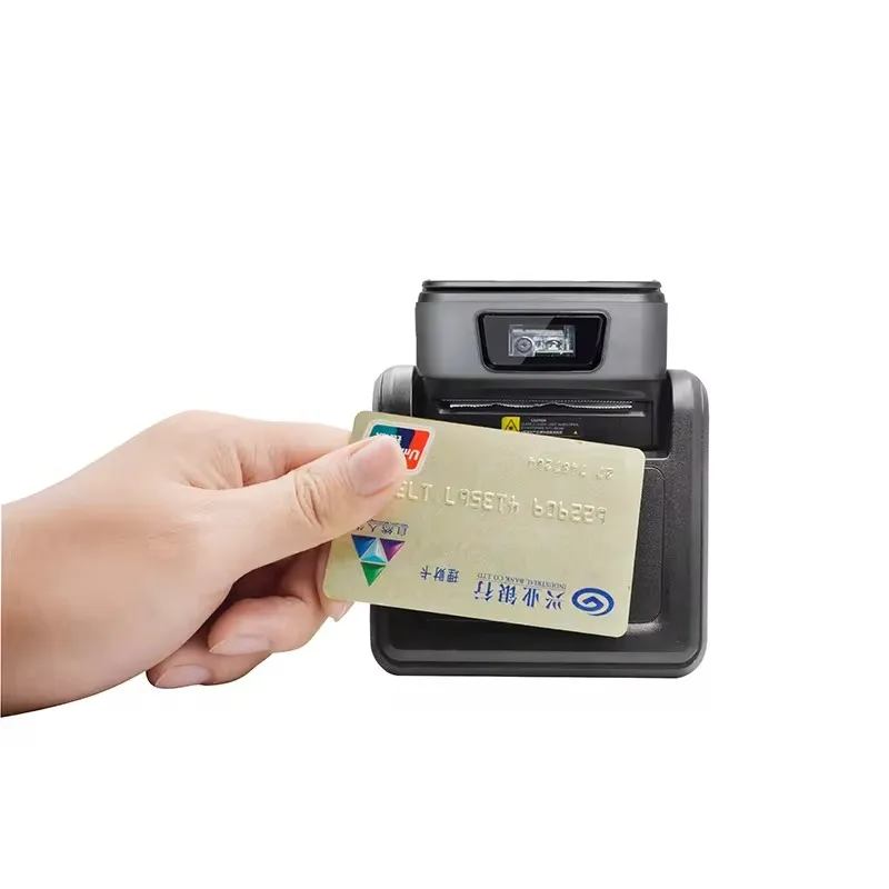 

Handheld Portable POS Terminal Receipt Printer 5200mAh Android 8.1 GPS NFC Payment Reader POS Machine POS System for Retail Shop