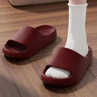 Big Size 50 51 Summer Slippers For Men Women EVA Lightweight Open Toe Quick Dry Home Slides Men Flat Sandals Beach Couple Shoes - Image 2