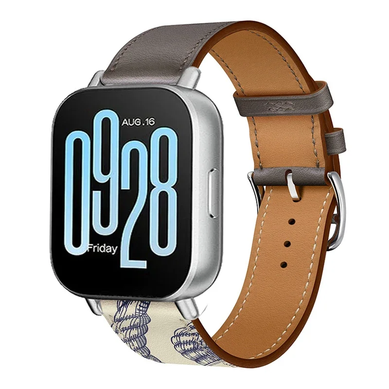 Elegant Leather Bracelet Loop Wrist Strap - Premium 22mm Accessory Band