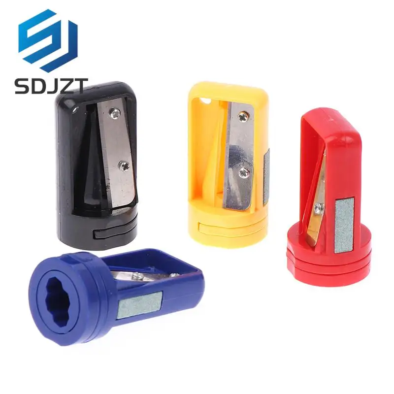 

Creative Solid Color Octagonal Woodworking Pencil Sharpener Woodwork Carpenter Pencil Sharpener Cutter Shaver Sharpening Tool