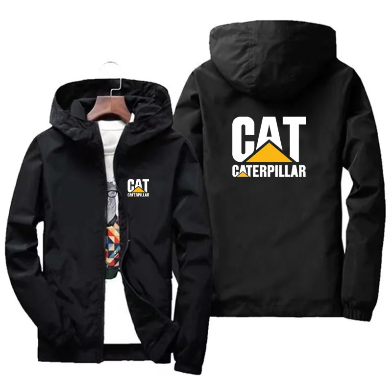 

Chaqueta Bomber de CATERPILLAR para hombre, abrigo informal con cremallera, ropa de acampada y senderismo, moda urbana, 2023