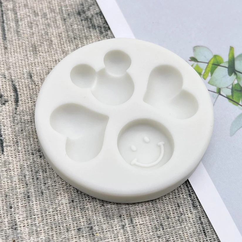 Mini Love Heart Shape Silicone Mold Fondant Cake Decoration Mold