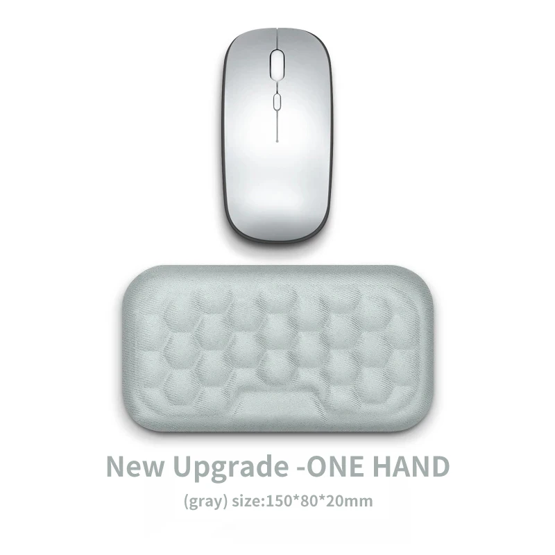 Ergonomic Memory Foam Keyboard and Mouse Wrist Rest Pads