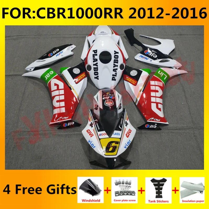 

NEW ABS Motorcycle Whole Fairings kit fit for CBR1000RR CBR1000 CBR 1000RR 2012 2013 2014 2015 2016 Fairing kits set red white