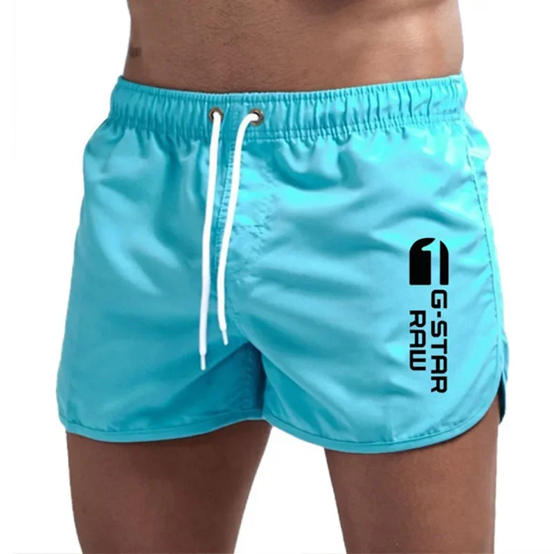 Sports Shorts Men's summer surfboard colorful swimwear sexy beach