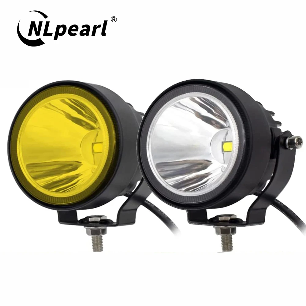 NLpearl4InchLedWorkLightWhiteYellowSpotFloodBarra12V24V4x4OffroadFog.jpg
