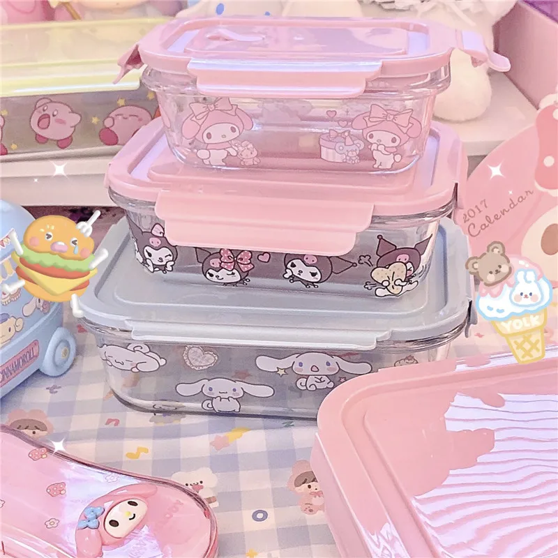 https://ae01.alicdn.com/kf/S9d077441679a452e85c78098376c2158a/Kawaii-Sanrio-Accessories-Kuromi-My-Melody-Cinnamonroll-Lunch-Box-Cute-Student-Lunch-Box-With-Lid-Glass.jpg