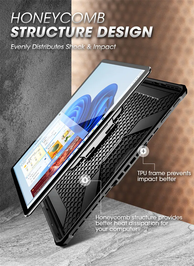 9, Kickstand Embutido, Compatível com Teclado de Capa Tipo, 2022