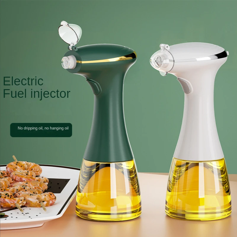 

Oil Pot Electric Spray Bottle Kitchen Atomized Oil Spray Pot Household Fat-reducing Usb Rechargeable Portable Oil Pot