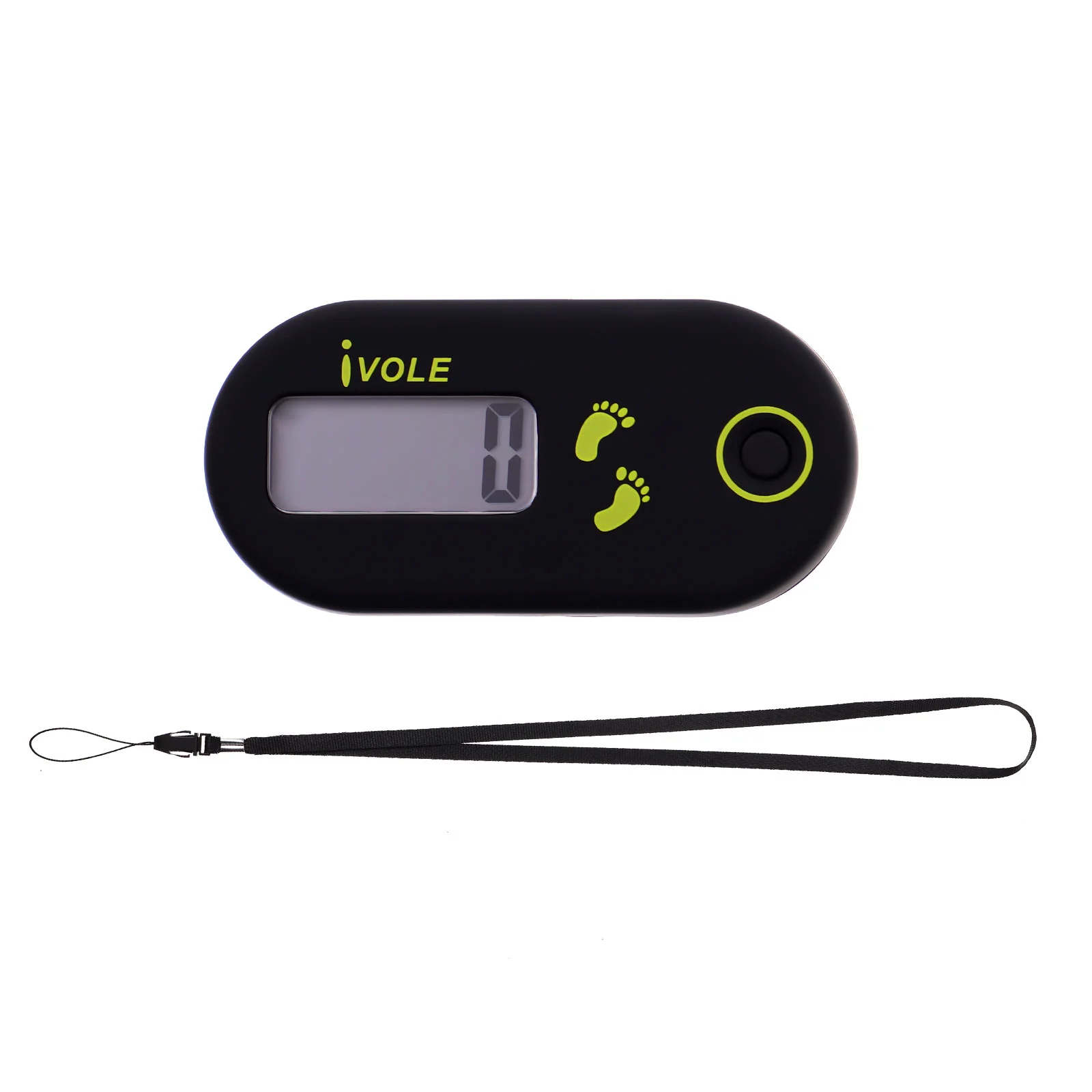 WINOMO 미니 3D 만보계 걷기 만보계, 방수 스포츠 칼로리 계산, LCD 디스플레이 피트니스 장비