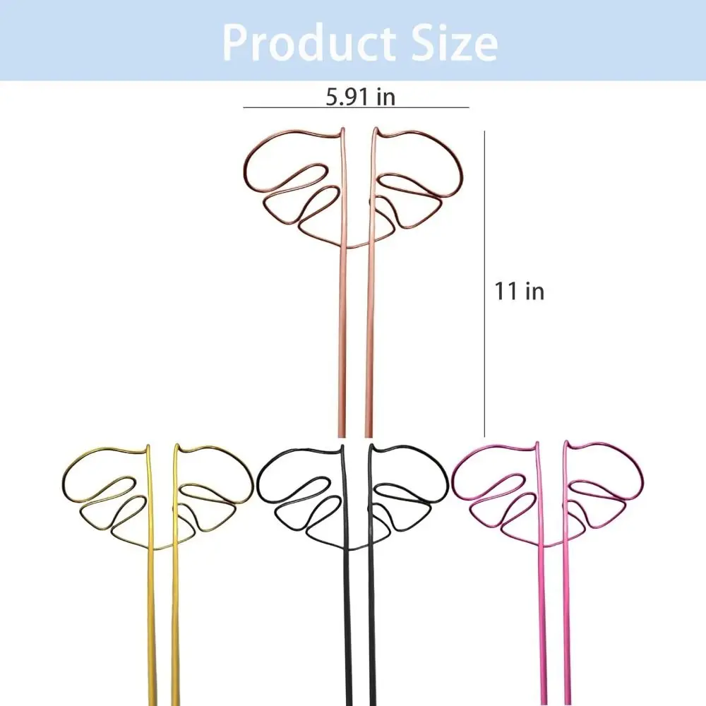 Plant Stand Leaf Shaped Plant Support Ring for Outdoor Plants and Indoor Plants Support Branches Stem Organizer Garden Tools
