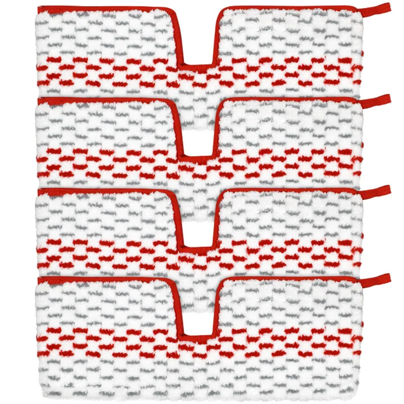 

4 Pack Microfiber Spray Mop Pads Compatible with O cedar Vileda Promist MAX, Washable Flip Mop Pads for Dry Wet Floor Cleaning