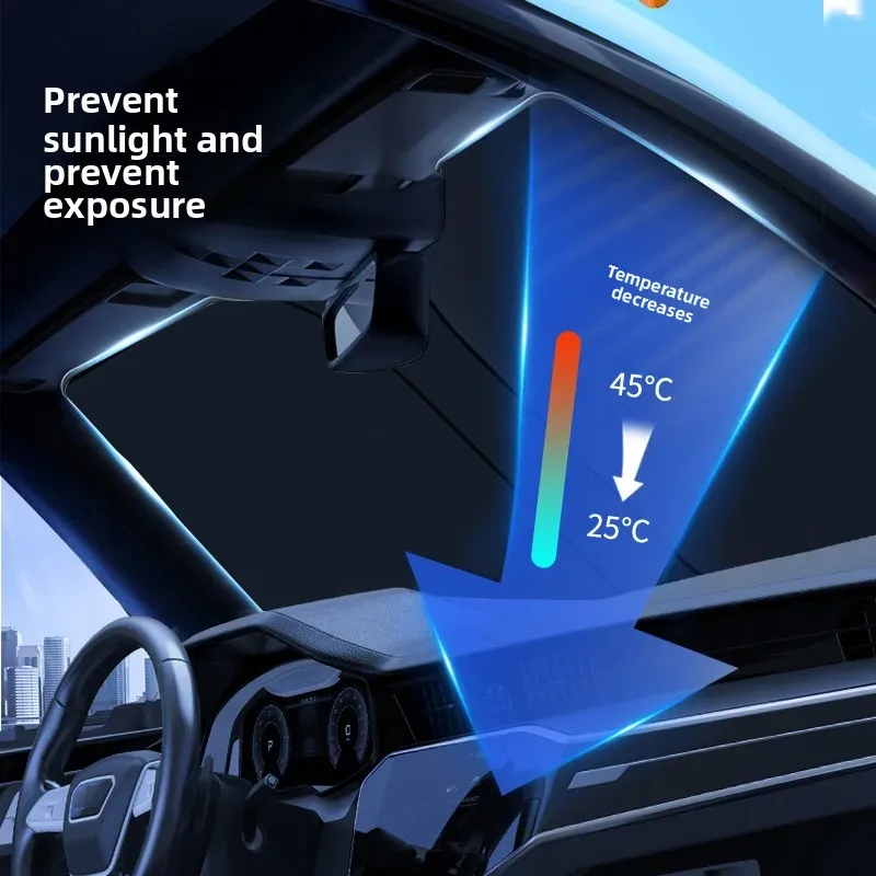 Premium UV Protection Car Sunshade & Styling Accessory