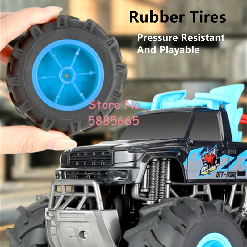 High Speed Off Road Climbing RC Car Model 4WD Water&Land Racing 360° Rotate All Terrain Waterproof Remote Control Car Boy Gift 4