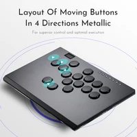Haute42 Aluminium Alloy joystick Arcade Hitbox Leverless Controller Controle Arcade For PC/ Ps4 / ps5/Steam Fightstick Hitbox - Image 4