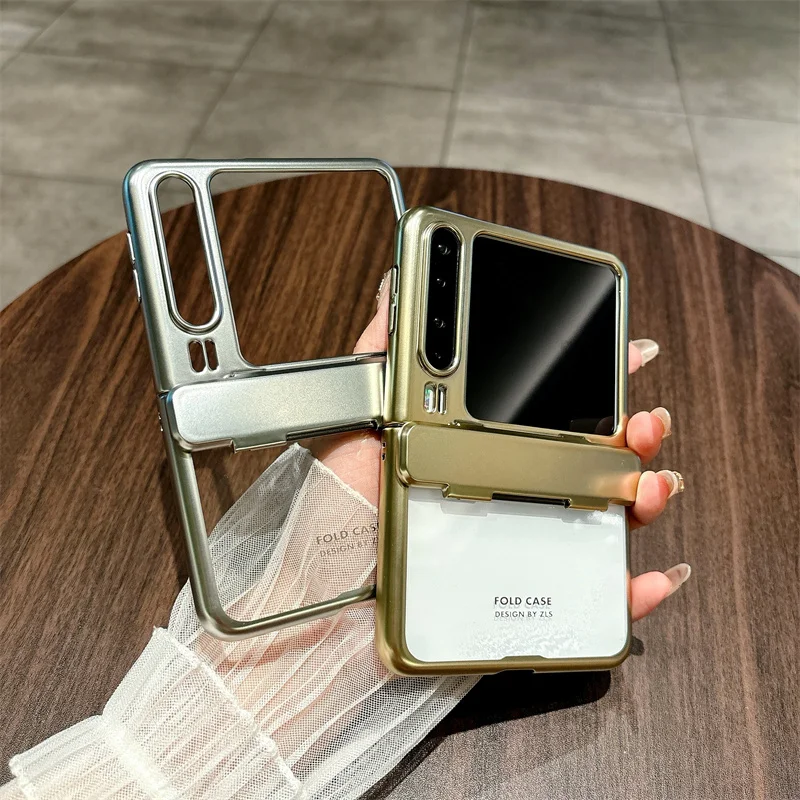 Durable Hard Cover with Mechanical Folding Hinge Protection