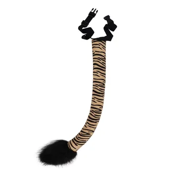 Accessorio per Costume Coda di Animale in Peluche Leggera e Morbida Coda per Cosplay Facile da Indossare Code di Animali Lunghe per Mascherata