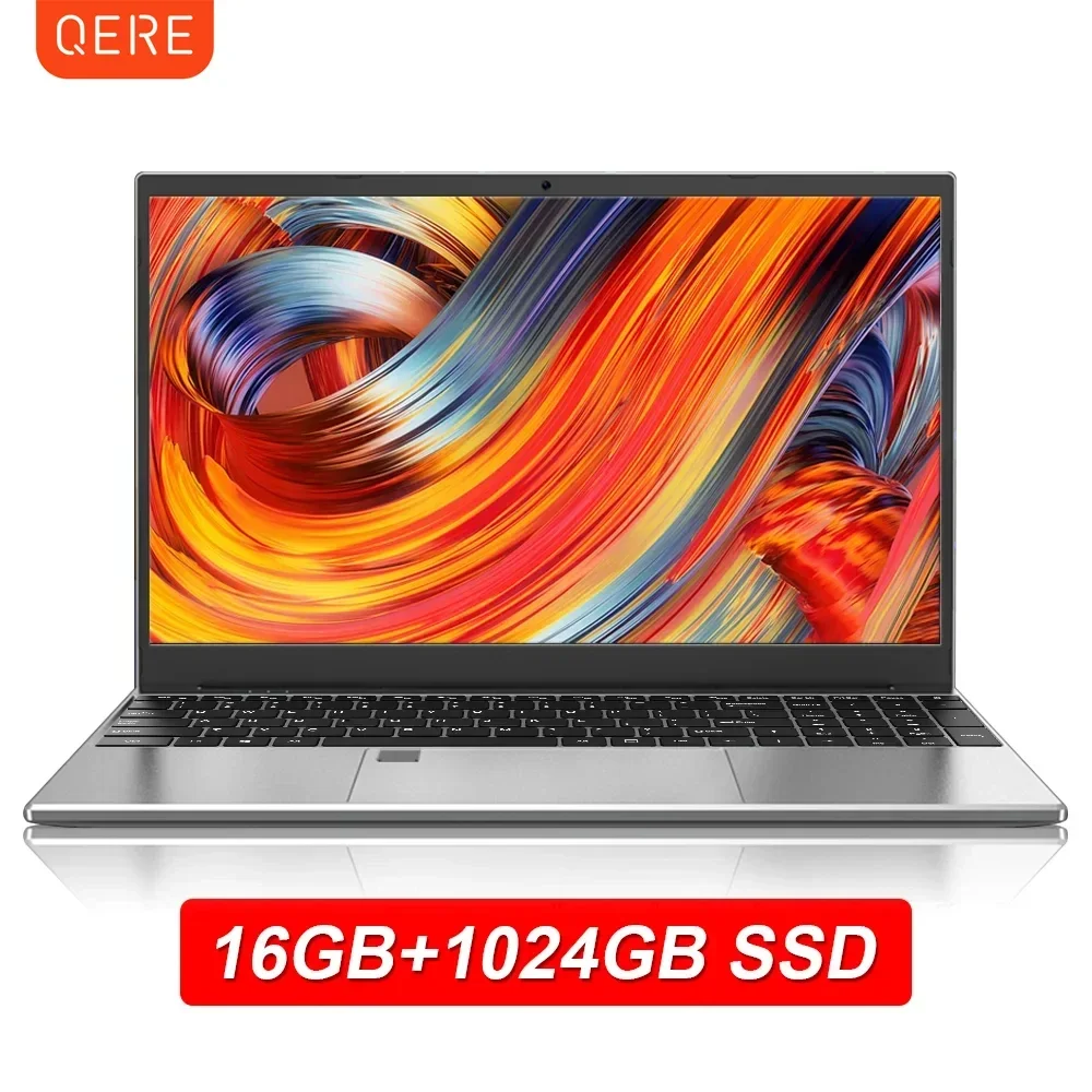게이밍 노트북 컴퓨터, 15.6 인치, N5095, 16GB RAM, 512GB, 1T SSD, 비즈니스 오피스 윈도우 10, 휴대용 게이머 PC