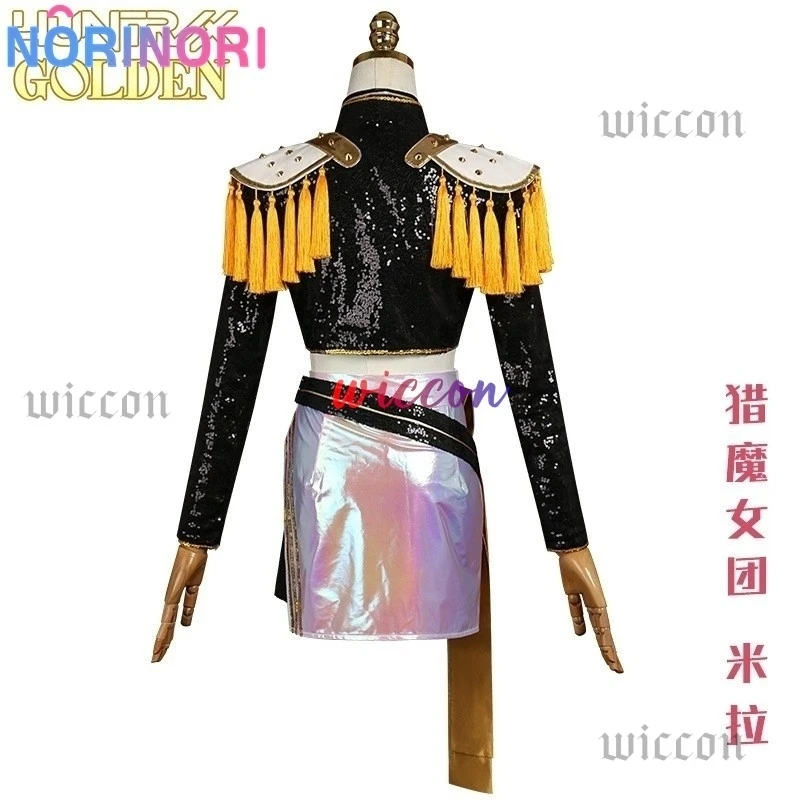 Rumi Zoey Mira Cosplay Kostüm Set - Komplettes 3-teiliges Outfit Mit Perücke