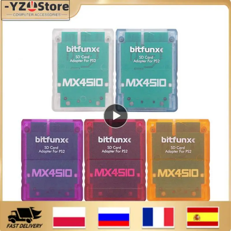 Sio2Sd Adattatore Per Scheda Tf/Sd Adattatore Per Lettore Di Schede Compatibile Playstation2 Console Di Gioco Ps2