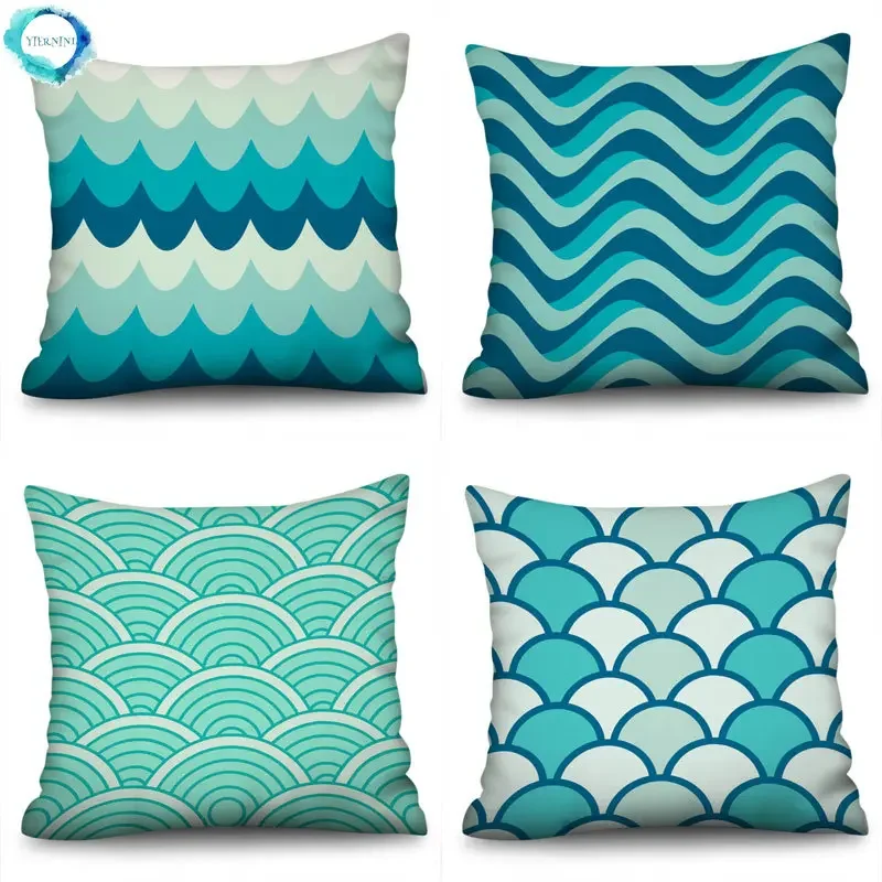 

Наволочка для диванной подушки с геометрическим принтом, наволочка из полиэстера, декоративная наволочка для диванной подушки, домашний декор, винтажная декоративная наволочка