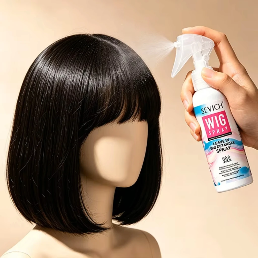Wig Revitalizing & Heat Protection Spray - 100ml Leave-in Conditioner & Detangler