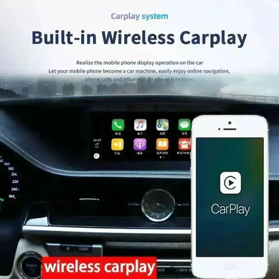 CarPlay Car Autoradio For Lexus ES350 ES400 ES250 ES300h 2013-2017 GPS Multimedi