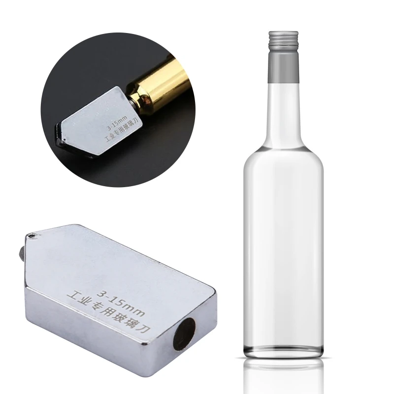 High Hardness Glass Bottle Cutter Replacement Heads Glass Cutting Machine Parts Fitting for Household Industrial Durable M4YD bottle cutter
