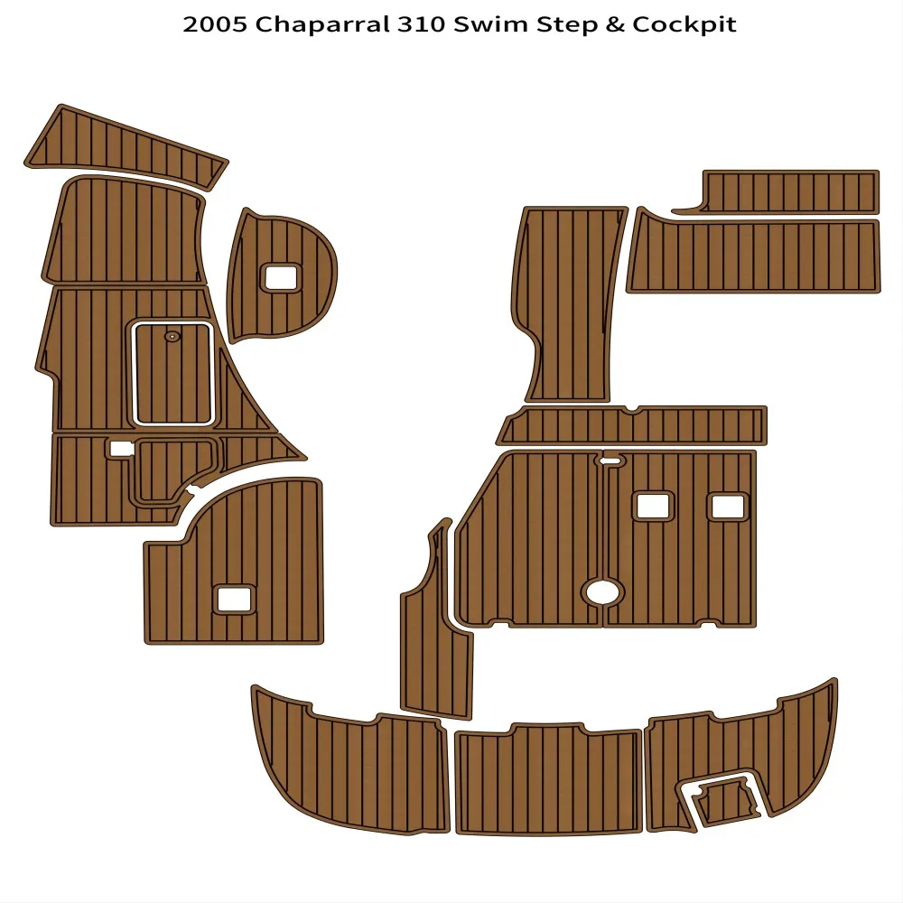 

2005 г., Chaparral 310, напольный коврик из пеноматериала ЭВА, с платформой для плавания и лодки