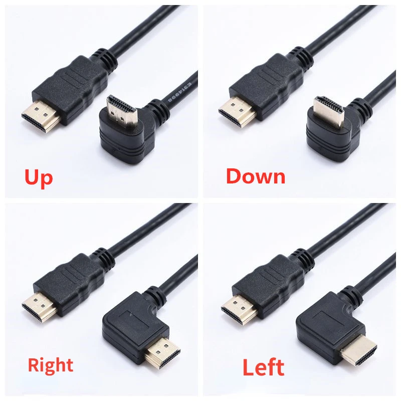 Adattatore Hdmi Maschio Femmina Angolato 90 Gradi - Foto 6