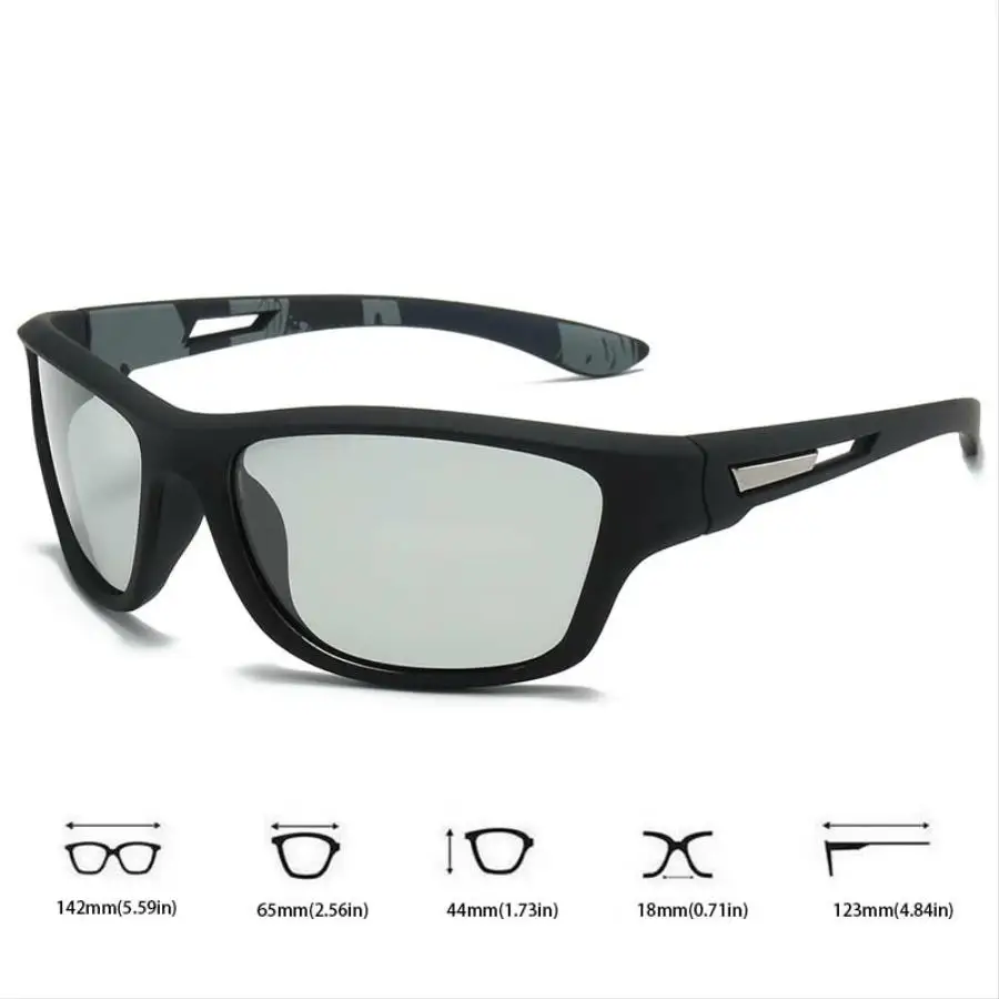 Photochromic Polarized Sports Unisex Sunglasses