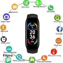 W nowym stylu M6 magnetyczna Bluetooth inteligentna bransoletka sport elektroniczny tętno ciśnienie krwi tlen krwi monitorowanie tanie tanio NONE GPS inny Opaski na rękę Z tworzywa sztucznego W kształcie prostokąta kwadratu Adult kolorowy wyświetlacz lcd SİLİCA