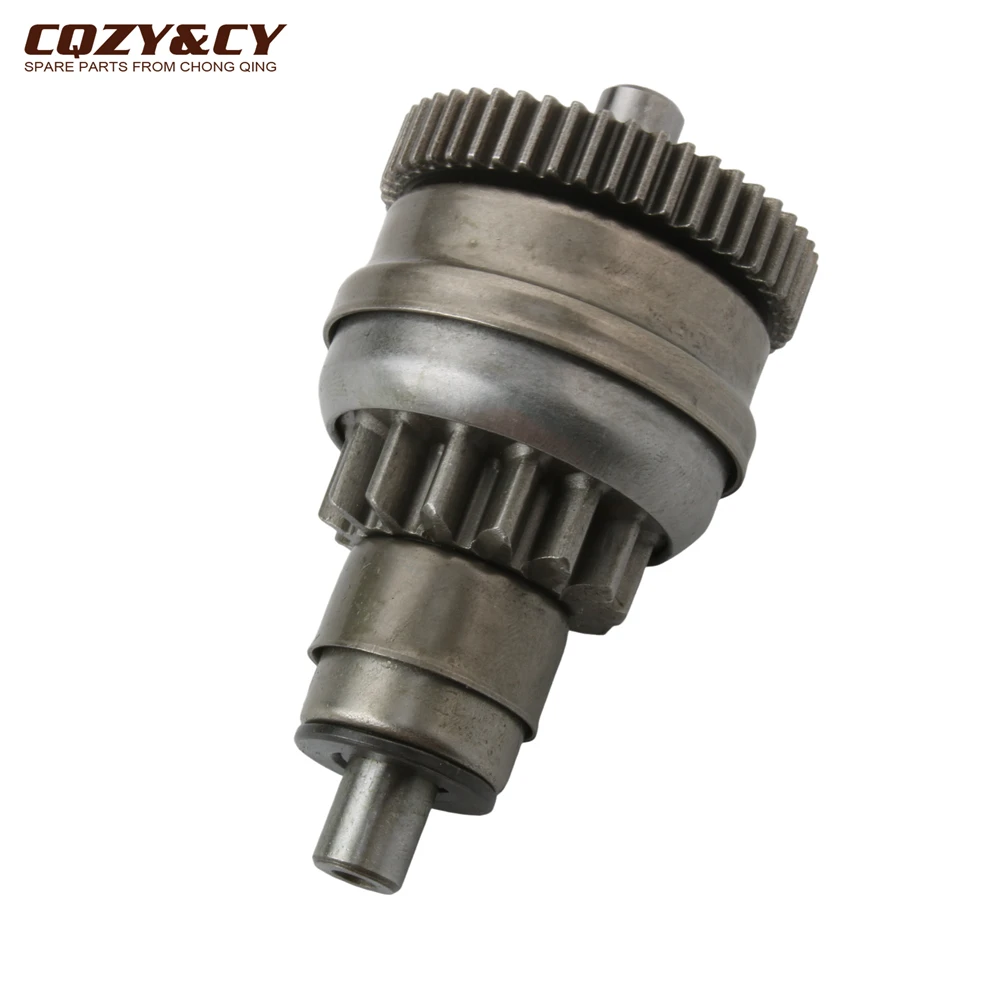 thumbnail image 2 of Electric Starter Motor Gear For ZY100 RS100 RSZ100 BWS100 RS 100 2 of 14