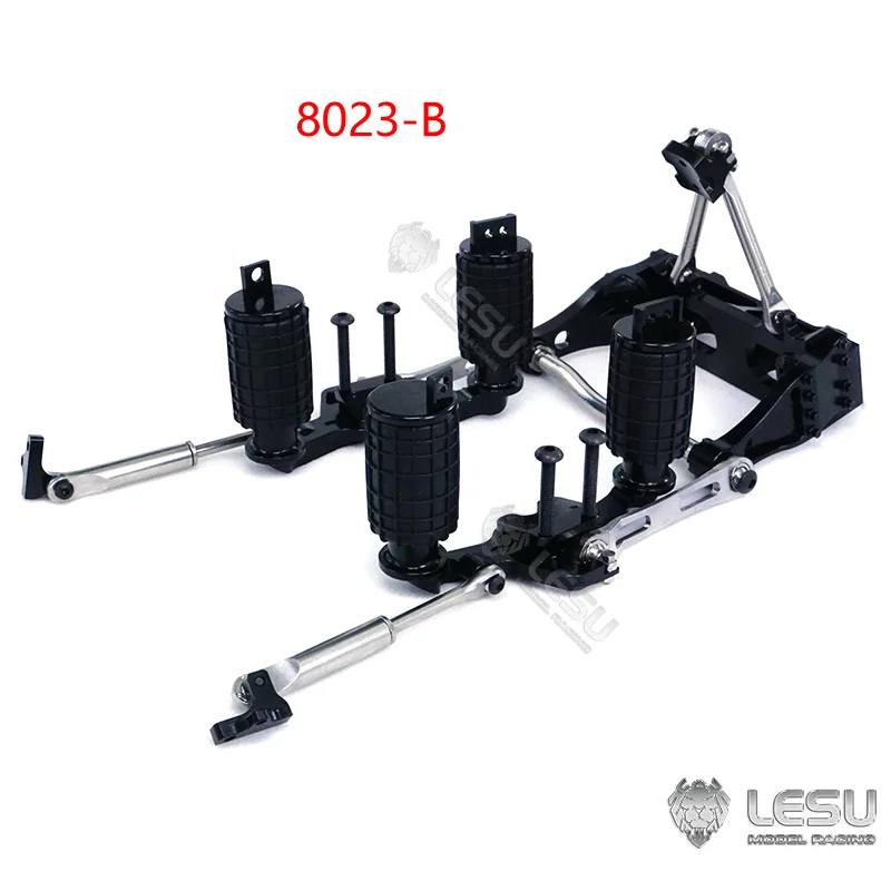 

LESU Metal Air Bag Suspension Of Rear Axles Rear Through Axles for 1/14 RC Tractor Truck DIY Tamiyaya Dump Car Parts Boys Toys