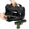 Outdoor Tactical Storage Crossbody Bag Gun Holster Sports Magic Tape Utility Pouch Multi-Functional Military Fan Gear 4