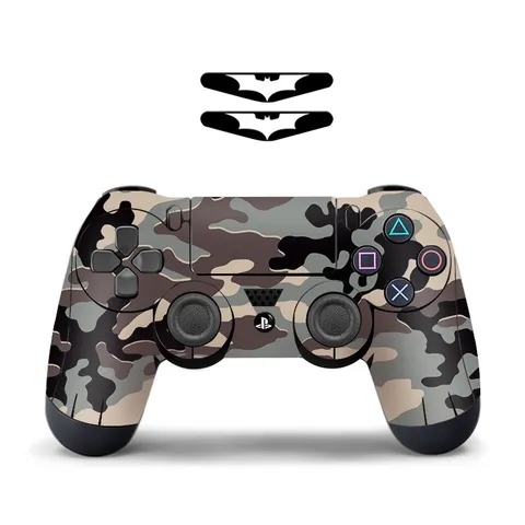 Sony PS4 Controller Camouflage Vinyl Skin Sticker Cover skin For Playstation 4 Gamepad Decal Joystick Joypad Controle