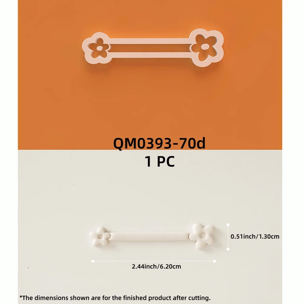 1 Stück Cartoon-förmige Polymer-Tonformen für DIY Ringe, Ohrringe, Halsketten, Anhänger, Schmuck, Steinton-Schneidewerkzeuge – Detail 10