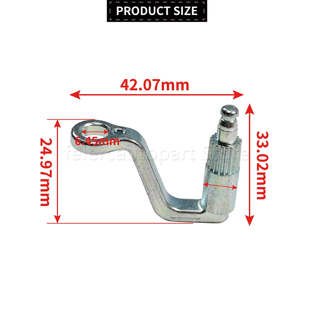메르세데스 벤츠 SL R/W230 SLR W/R199 A2307660067 2307660067 용 자동차 볼트 도어 핸들 샤프트 프론트 스핀들 수리 LR 스핀들